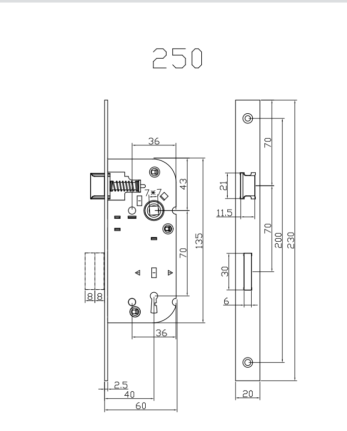 250 Page Channel Lock